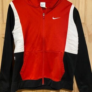 Nike Elite Kids Red and Black Jacket